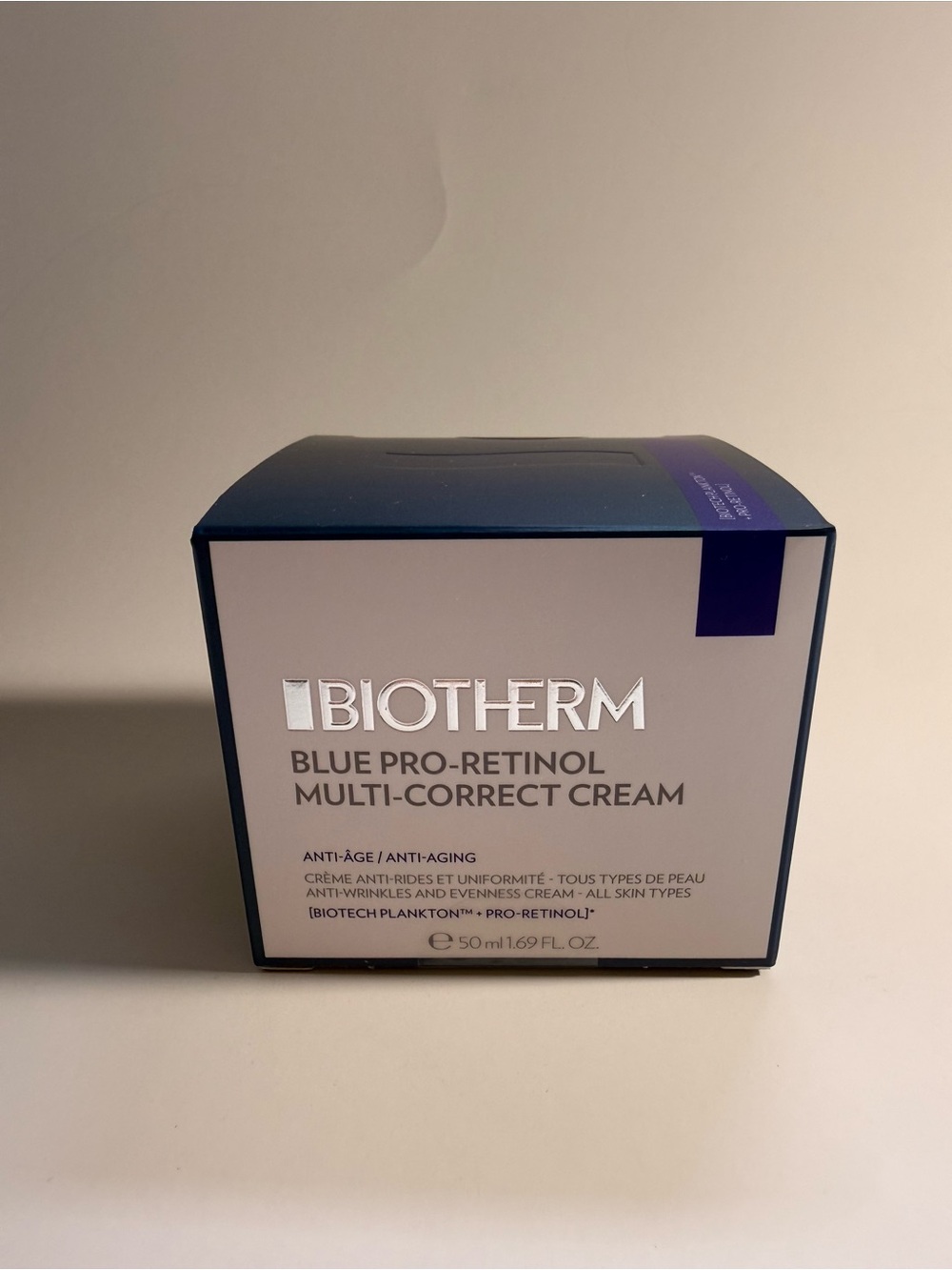 Biotherm Blue Pro-Retinol Multi-Correct Cream — Blue